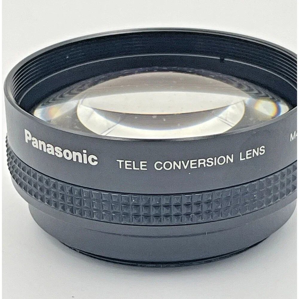 Panasonic Tele Conversion Lens M49 P=0.75mm with case-caps. (Near Mint) Japan